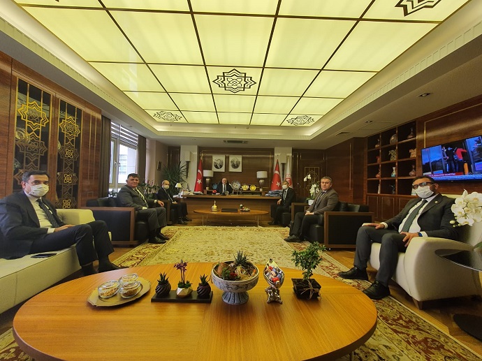 T.C. TİCARET BAKAN YARDIMCISI SAYIN SEZAİ UÇARMAK’I ZİYARET