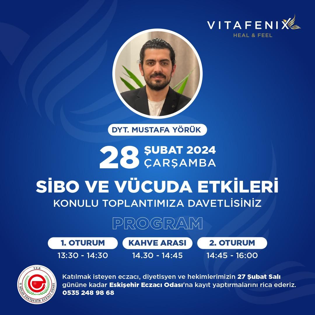 Sibo ve Vücuda Etkileri Konulu Eğitim Hakkında