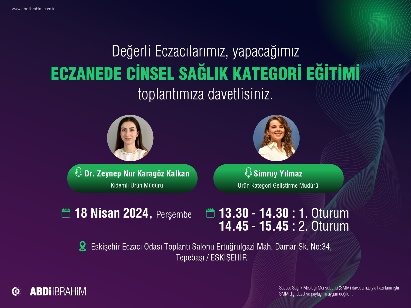 Eczanede Cinsel Sağlık Kategori Eğitimi Hakkında