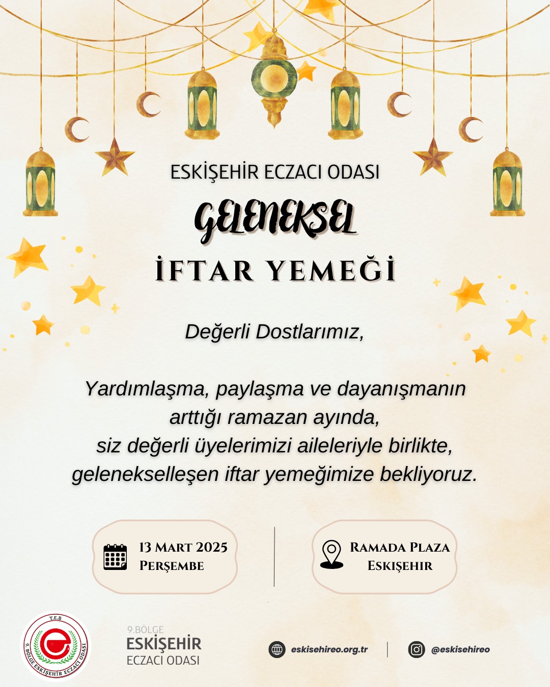 Geleneksel İftar Yemeği 