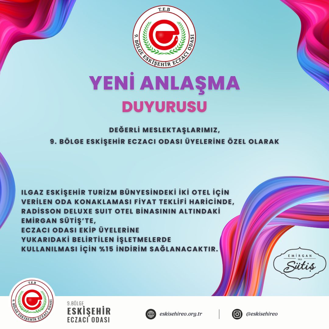 ODAMIZ VE EMİRGAN SÜTİŞ ARASINDA YAPILAN ANLAŞMA