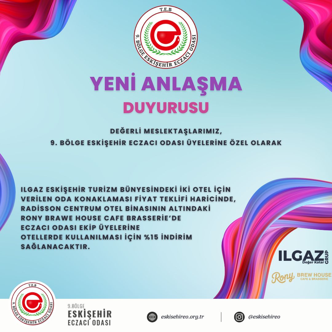 ODAMIZ VE RONY BREW HOUSE ARASINDA YAPILAN ANLAŞMA