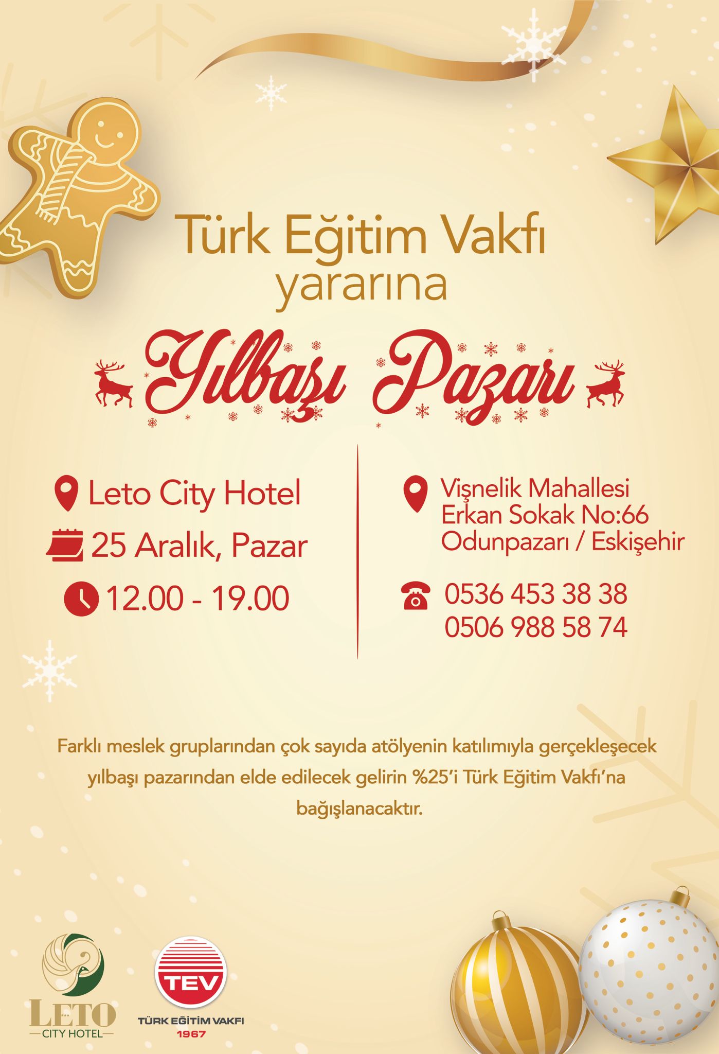 TÜRK EĞİTİM VAKFI YILBAŞI PAZARI