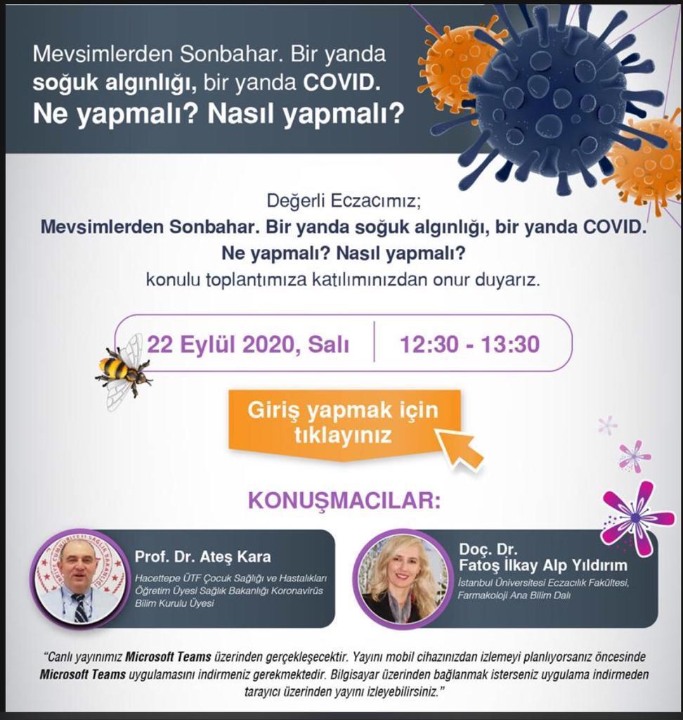 Mevsimlerden Sonbahar Bir Yanda Soğuk Algınlığı Bir Yanda Covıd Ne Yapmalı Nasıl Yapmalı Konulu Toplantı