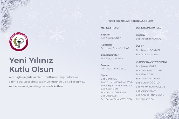 Yeni Yılınız Kutlu Olsun