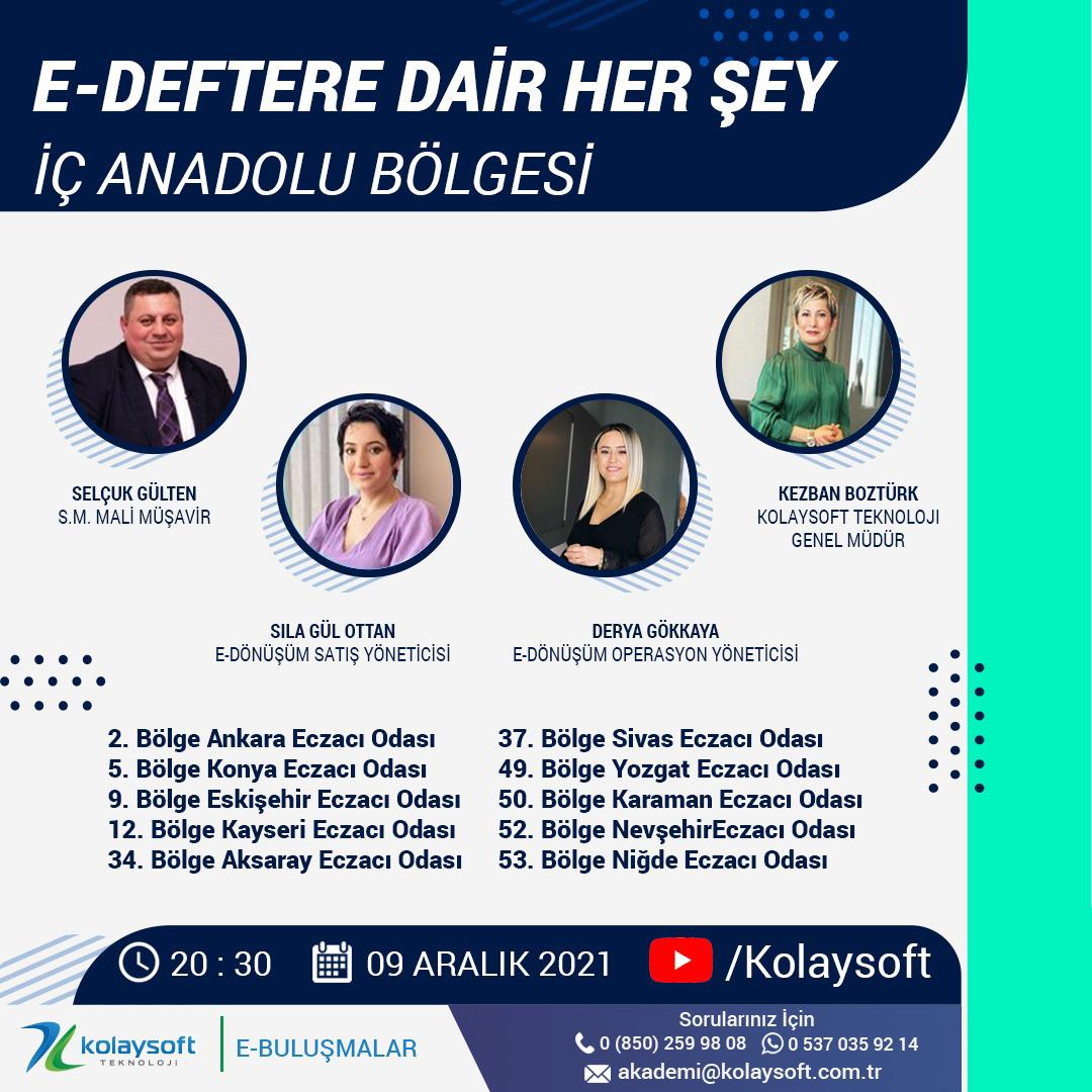 Kolaysoft e-Defter'e Dair Her Şey Webinarı 