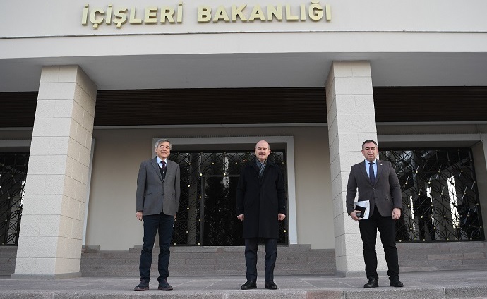 İÇİŞLERİ BAKANI SAYIN SÜLEYMAN SOYLU İLE GÖRÜŞME