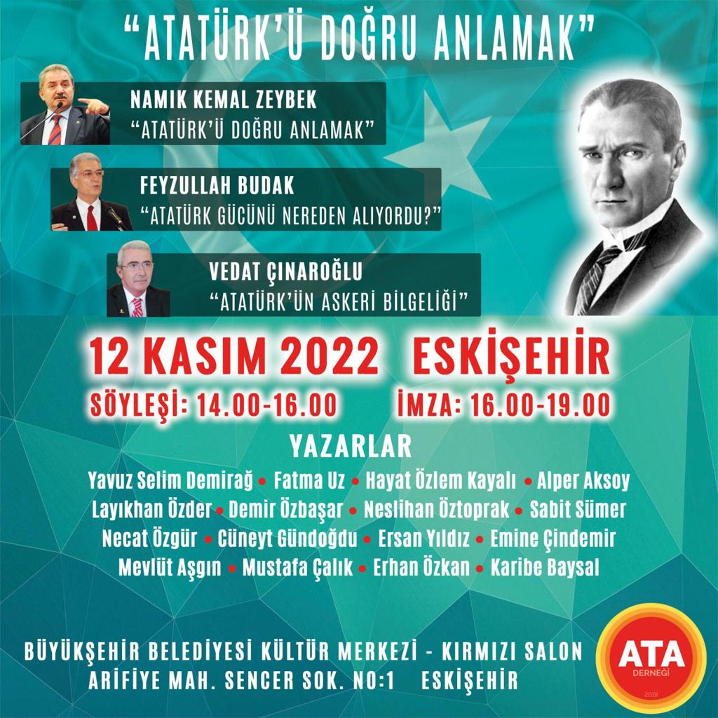 Atatürk'ü Doğru Anlamak Konulu Söyleşi 