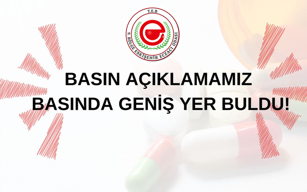BASIN AÇIKLAMAMIZ BASINDA GENİŞ YER BULDU!